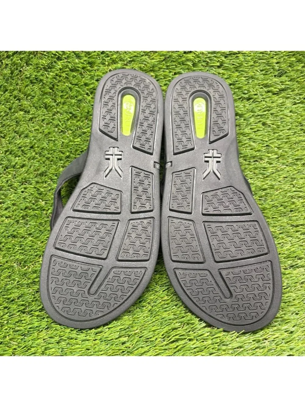 Kuru Kala 2 Mens Size 12 Black Beach Walking Outdoor Flip Flop Thong Sandals